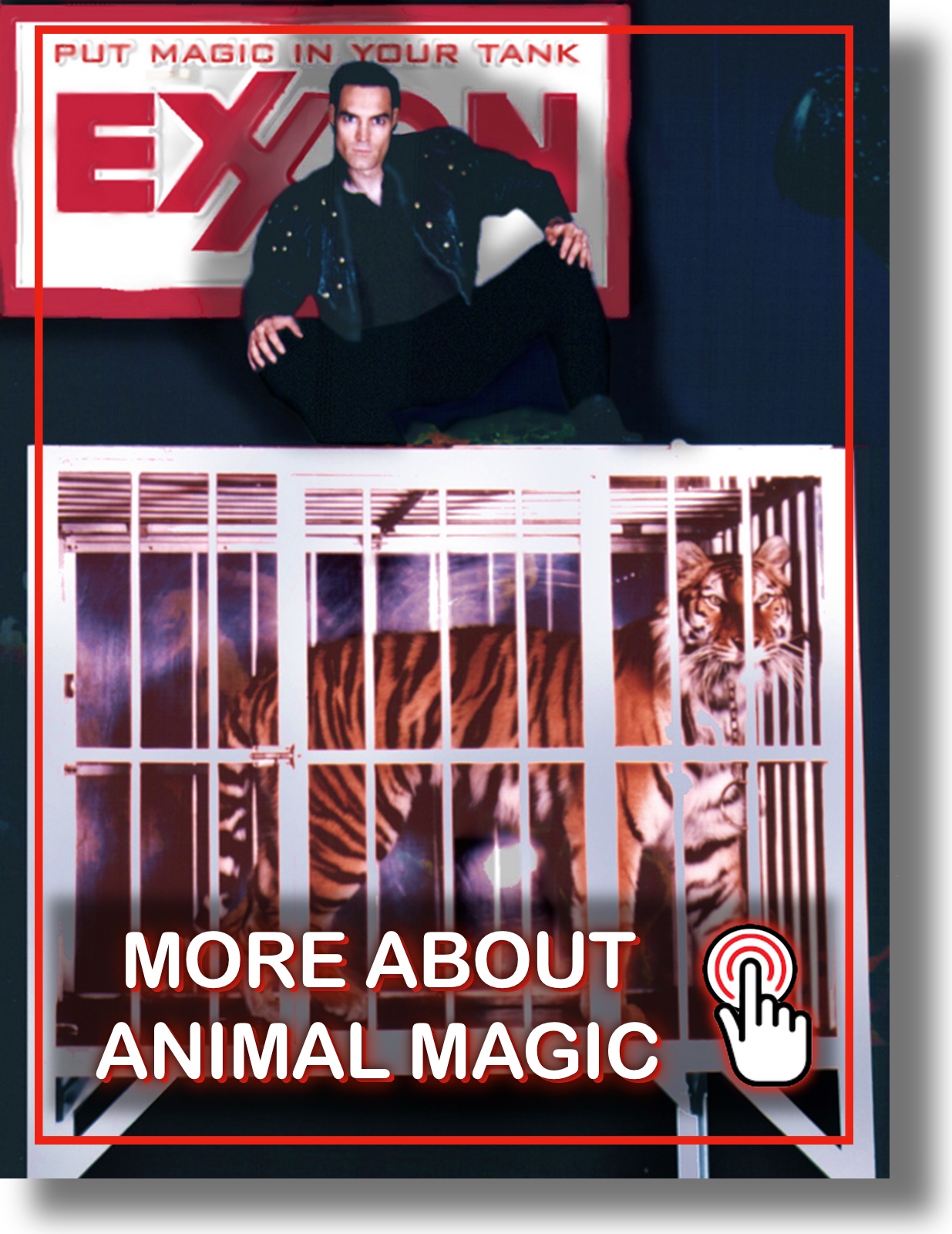 Animal Magic Clickable Clean Comedy Magician Corporate Comedy Magician For Private Events and Trade Shows in Atlanta