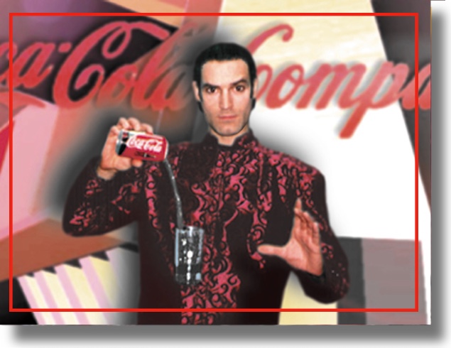 Coca Cola Clean Comedy Magician Corporate Comedy Magician For Private Events and Trade Shows in Atlanta