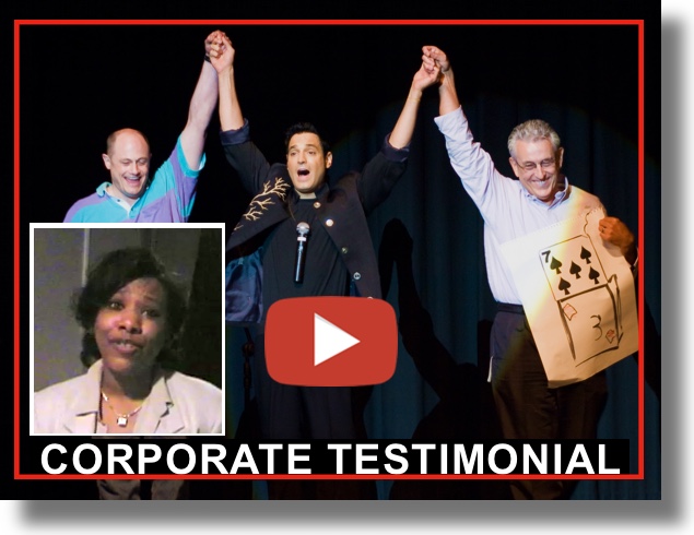 Ford Testimonial Clean Comedy Magician Corporate Comedy Magician For Company Parties and Trade Shows in Atlanta